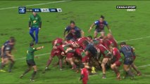 L'essai en force de Biarritz contre Grenoble