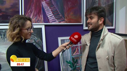 "Ditë e Re" -  Ardi dhe Rita mysafirë në atelienë e piktorit Rejan Etemi në Tetovë