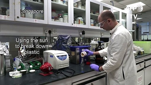 Scientists to harness the sun to break down plastic