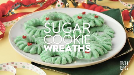 Sugar Cookie Shaped Wreaths