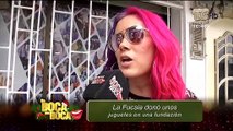 VIDEO | 'La Fucsia' abre su corazón para los niños necesitados