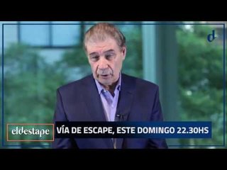 Este Domingo a las 22.30 hs, Guillermo Moreno en Vía de Escape