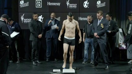 Ferdinand KEROBYAN vs. Fernando CARCAMO Weigh In