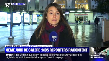 Download Video: Huitième jour de galère: Nos reporters racontent - 12/12