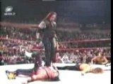 Undertaker Double Chokeslam pour HBK et Brat Hart