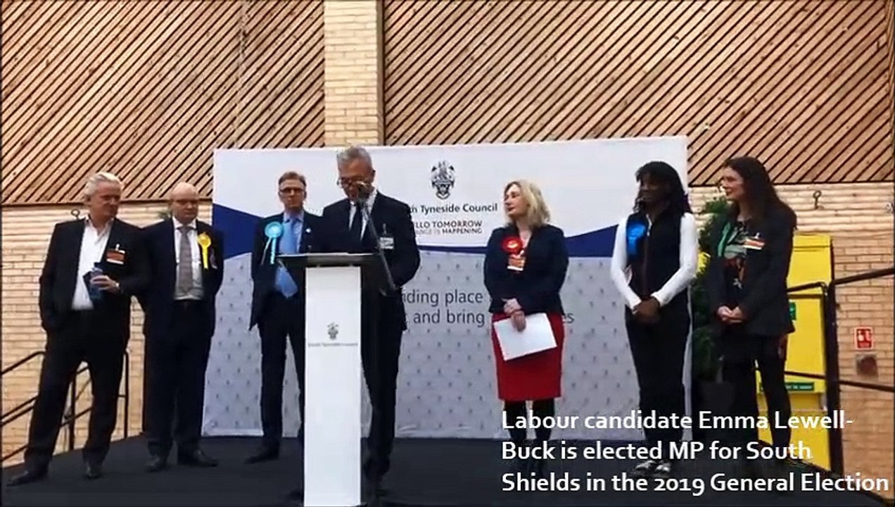 General Election 2019: Labour's Emma Lewell Buck re-elected as MP for South Shields