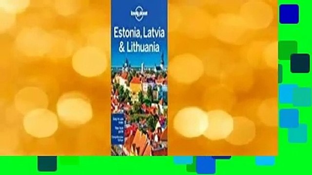 Full version Lonely Planet Estonia, Latvia & Lithuania Complete