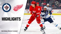 NHL Highlights | Jets @ Red Wings 12/12/19