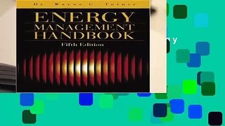 About For Books  Energy Management Handbook, Fifth Edition  For Online