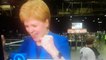 Nicola Sturgeon cheers as Jo Swinson loses her seat