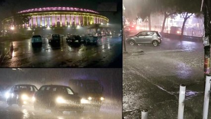 Delhi Weather: Rain Brings Temperature Down | Oneindia Telugu