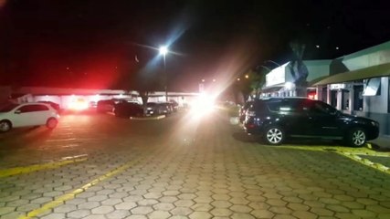 Acusado do feminicídio de Luciana Rodrigues Ramos chega à DH de Cascavel