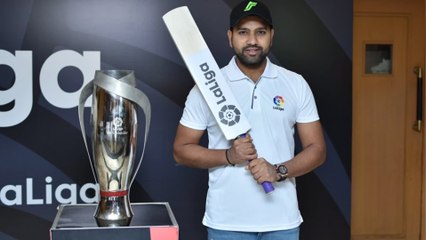 La Liga Appoints Rohit Sharma as Brand Ambassador in India | LA LIGA | ROHIT | ONEINDIA KANNADA