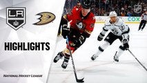 NHL Highlights | Kings @ Ducks 12/12/19