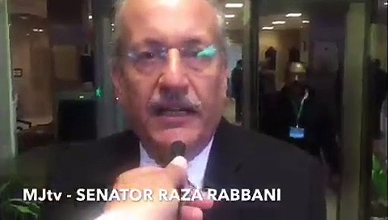 Raza Rabbani Justifies Lawyers Attack on PIC
