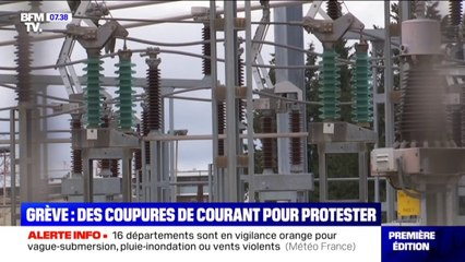 Descargar video: Grève: les salariés du secteur de l'énergie déclenchent des coupures de courant pour protester contre la réforme des retraites