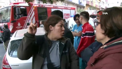 Şişli'de 6 Katlı Bir Binanın Çatı Katında Çökme Meydana Geldi