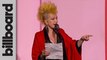 Cyndi Lauper Presents Billie Eilish With Woman of the Year Award | Women In Music 2019
