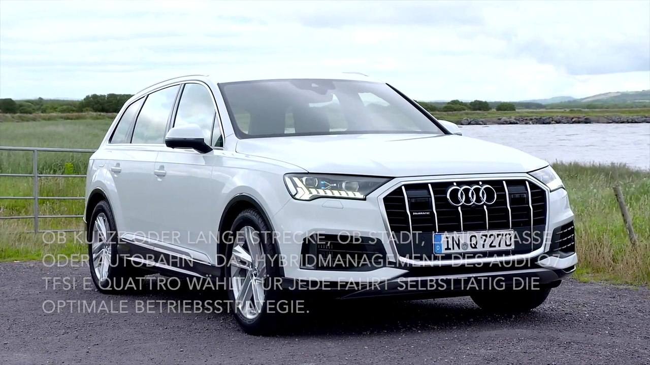 Der Audi Q7 TFSI e quattro - Für maximale Effizienz - die prädiktive Betriebsstrategie