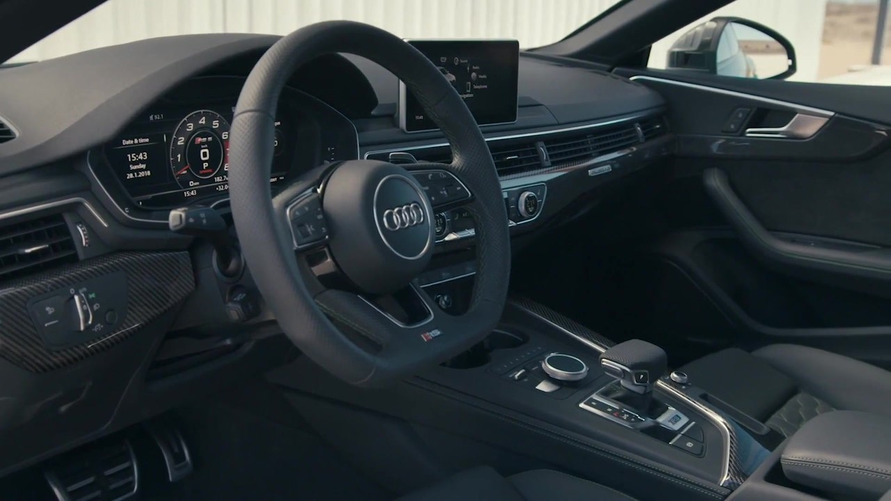 Update für das RS 5 Coupé und den RS 5 Sportback - Cooler Look - der Innenraum