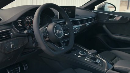 Update für das RS 5 Coupé und den RS 5 Sportback - Cooler Look - der Innenraum