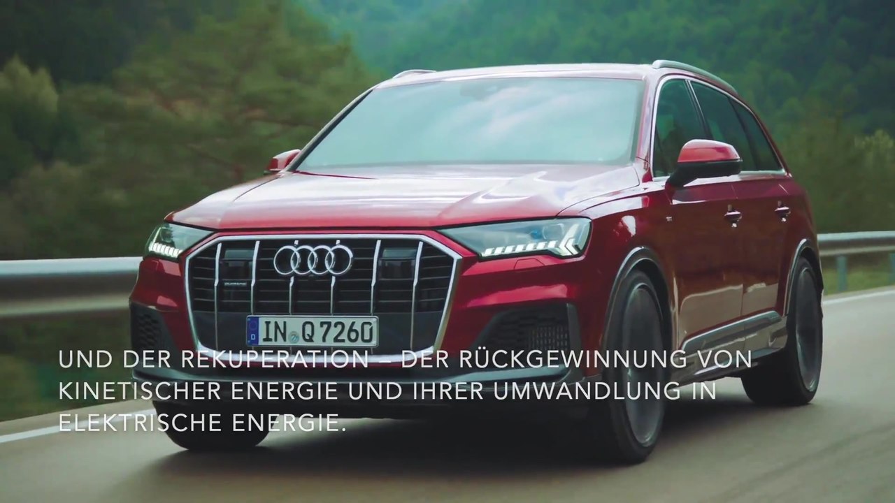 Der Audi Q7 TFSI e quattro - Noch mehr Effizienz - Freilauf und Rekuperation