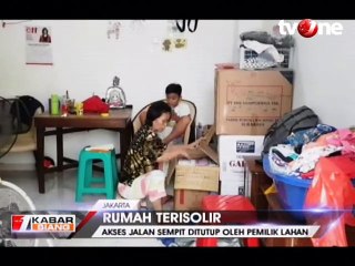 Akses Jalan Ditutup Pemilik Lahan, Rumah Terisolir