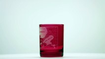 Red Engraved Bar Glass - 14 OZ | Quality Glass