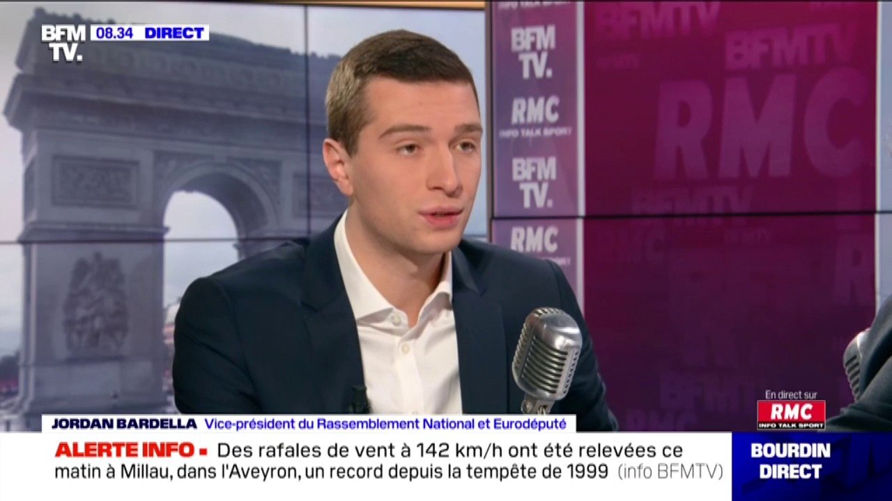 Grève à Noël: Le vice-président du RN Jordan Bardella estime qu'"il ne faut pas que les Français aient la double-peine"
