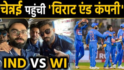 INDvsWI: Virat Kohli shares pic with Kuldeep and Ravindra after Team India reached Chennai |वनइंडिया