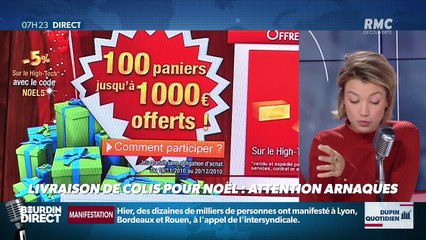 Dupin Quotidien : Livraison de colis pour Noël, attention aux arnaques - 13/12