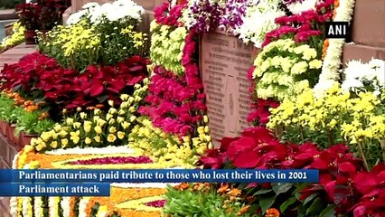 2001 Parliament attack: VP Naidu, PM Modi and MPs pay tribute to martyrs