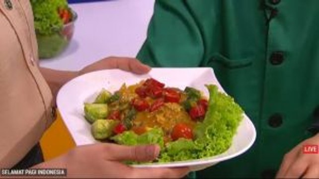 Resep Kare Ikan Bawal dan Asinan Sayur ala Sisca Soewitomo