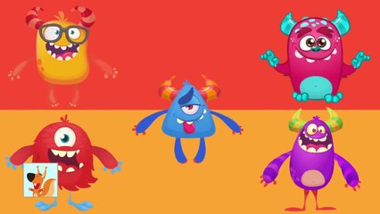 Sevimli Canavar Nerdesin - Renkleri Öğreniyorum - Neşeli Çocuk Şarkıları