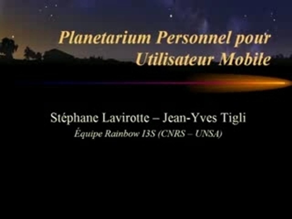 Planetarium pour Utilisateur Mobile: Stellarium