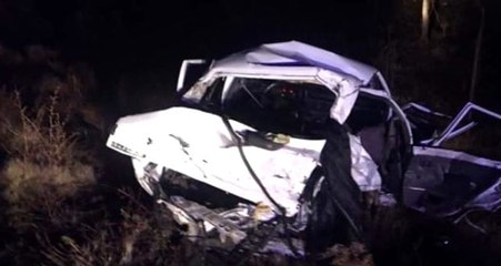 Afyonkarahisar'da feci kaza: 4 ölü