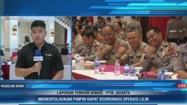 Polri Gelar Rakor Operasi Lilin 2019