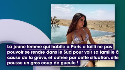 Milla Jasmine pousse un gros coup de gueule contre la grève nationale