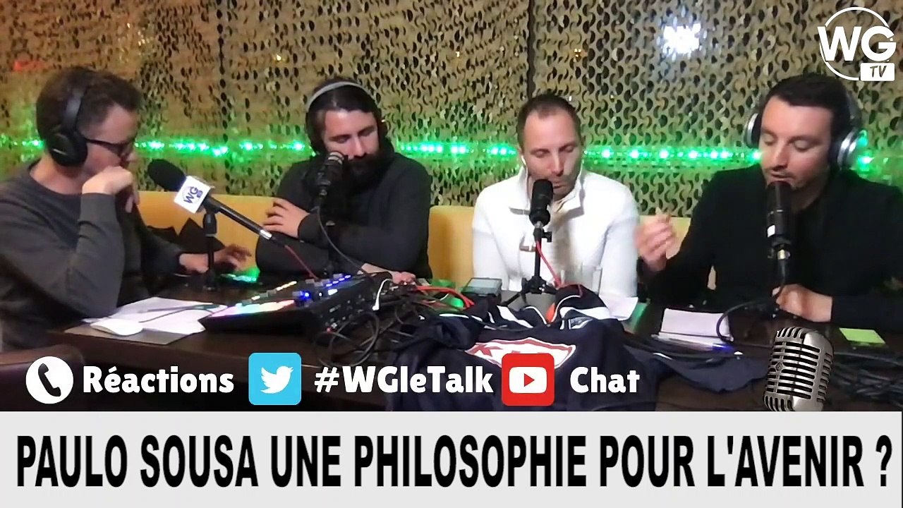 Est-ce difficile pour les supporters d'accepter la vision de jeu de Paulo Sousa ?