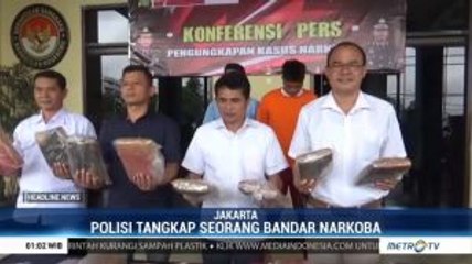 Polisi Tangkap Bandar Narkoba di Jaktim