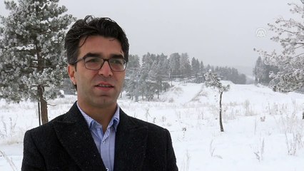 Sarıkamış'ta kar yağışı - KARS
