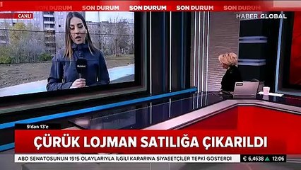 Çürük raporu verilen lojman satışa çıkarıldı