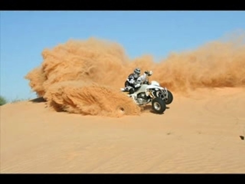 Desert en quad