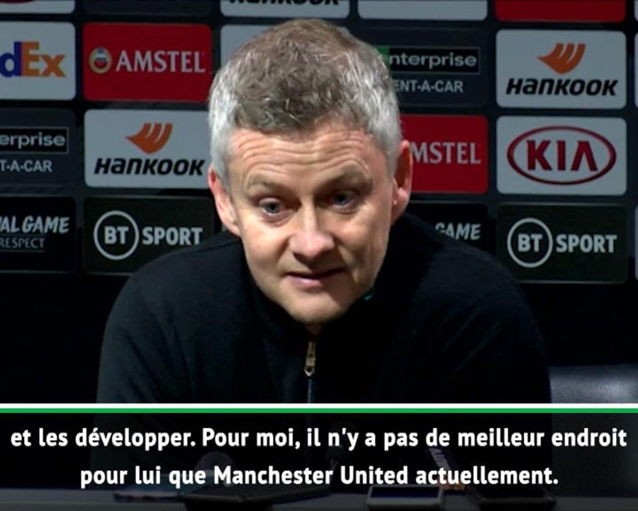 Man. United - Solskjaer : ''Greenwood, un super talent''