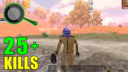 PubgMobile 单人28杀 平底锅爆头男粉丝 刺激战场【BQR】