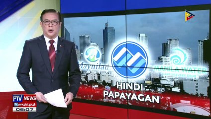 MWSS, 'di papayagan ang doble-singil ng water concessionaires