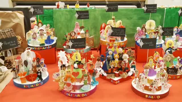 Los Derechos del Niño llegan a los belenes navideños a través del certamen 'El Belén de mi colegio'