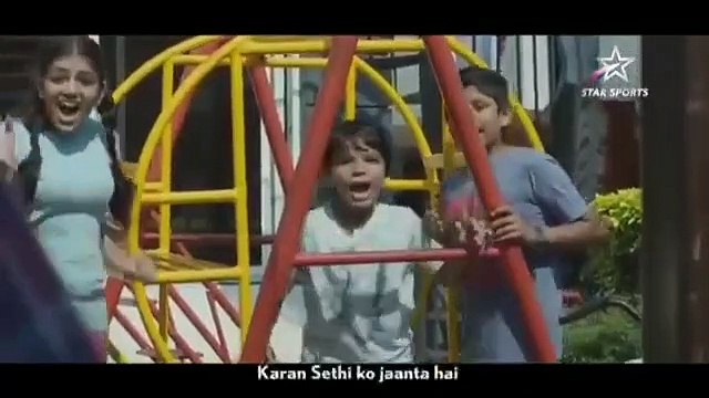 कोहली के साथ इंदौर के बच्चे, देखिए वीडियो