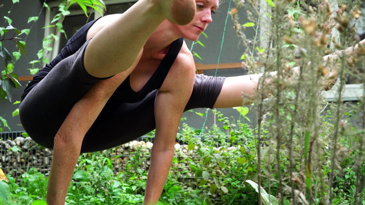 Yoga gegen verspannte Schultern