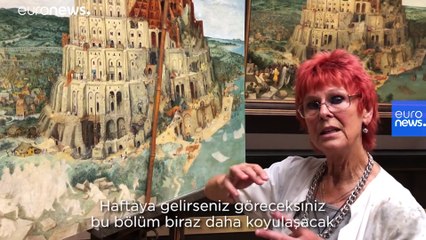 Başyapıt tabloları kopyalamaya adanan bir ömür: Babil'in Kulesi'ni bir yılda çizdi